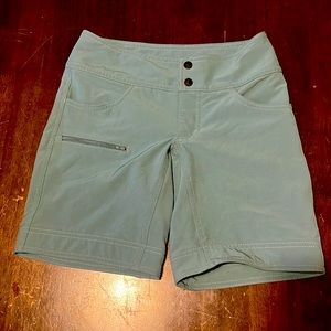 SHREDLY Womens Mountain Bike Shorts Blue Size 00